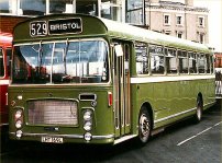 LHT169L in NBC green livery