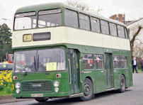 LHT726P in green and cream Circle Line livery