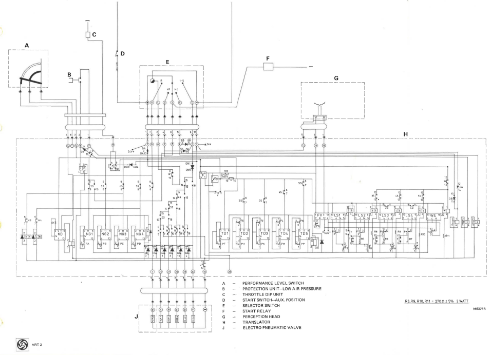 VR Series 3 Electrical Schematics