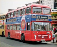 MEL560P in Wadworth Brewery wraparound advertising livery