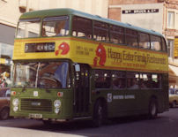 MOD90P in wraparound advertising livery for Happy Eater