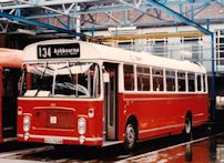 NCH768M in NBC red and white DP livery