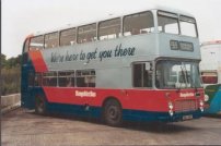 NEL119P in Hampshire Bus coach livery