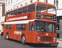 NHU670R in NBC red livery