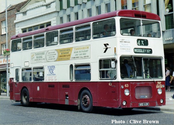 NRD63M in Reading Borough Council livery