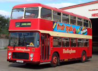 NUM341V in Hedingham livery