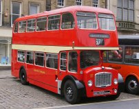 NWU265D preserved in Tilling red livery