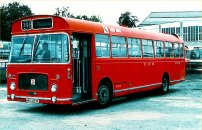 NWU321M in NBC red livery