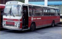NYG804M in NBC red and white dual-purpose livery