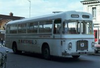 OAX9F in National white coach livery