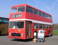 OCK985K restored in NBC red livery