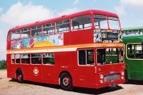 OCK988K preserved in London Transport livery