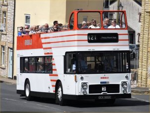 OCK995K in Ribble open-top livery