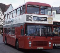 OEL232P in wraparound advertising livery for British Telecom