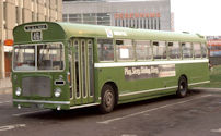 OHU768F in NBC green livery