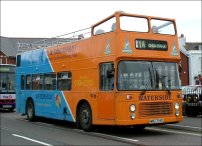 OTO151R in allover advertising livery for Waterside Holiday Park