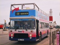 OTO151R in First open-top livery