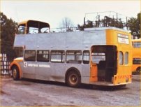 Rear view of OTT11 being refurbished as tree lopper