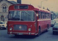 OWT775M in NBC red livery