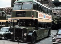 PHW958 in Tilling green livery with Bath Services fleetnames