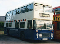 PHY697S in Western National badgers and flags livery