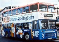 PHY699S in Bells Carpets advertising livery
