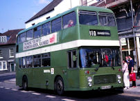 PPH469R in NBC green livery with Bristol Omnibus