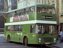PPH470R in NBC green livery with Bristol Omnibus