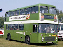PPH474R in NBC green livery with London Country