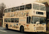 PWY38W in allover advertising livery for Jorvik