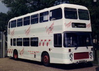 RAH265W in advertising livery for Hereward Radio
