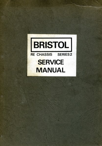 RE Service Operations Manual (Gardner engine only)