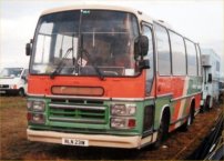 RLN231W converted for use as a caravan