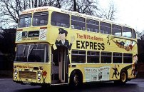 RNV810M in Milton Keynes Express advertising livery