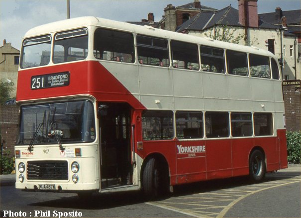 RUA457W in Yorkshire Woollen livery