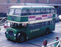 SFU314 in Tilling green livery with Lincolnshire NBC fleetnames