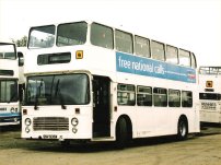 SNV935W in allover white livery with Rennie