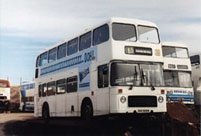 SNV936W in allover white livery with Rennie