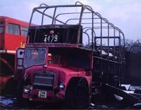 THW740 being scrapped at Wigley