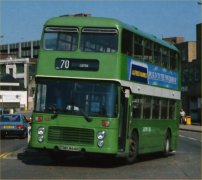 TNH864R in NBC green livery