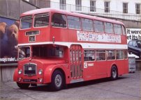 TRB571F in NBC red livery