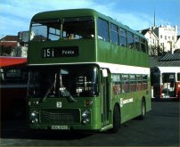 UDL671S in NBC green livery