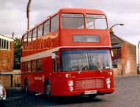 UFX855S in NBC red livery