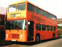 URF668S in Orange Bus livery