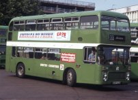 URP945W in NBC green livery