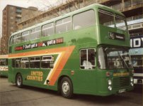 URP945W in United Counties livery