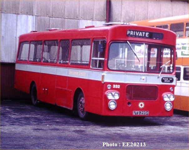 UTD295H in Lancashire United livery