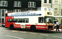UWV615S open-top in Brighton & Hove livery
