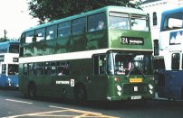 UWV619S in NBC green livery
