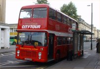 UWV619S closed top with City Tour